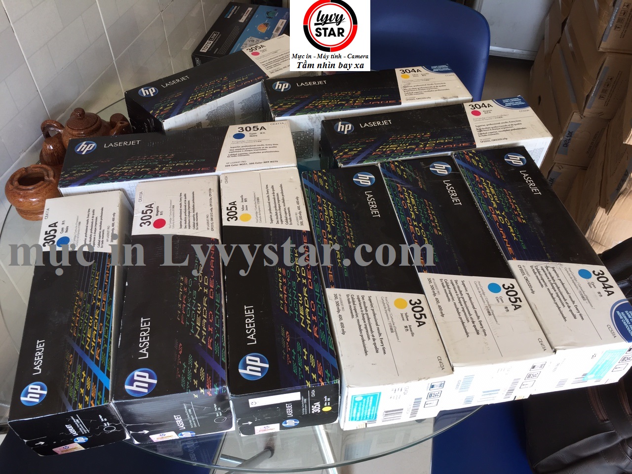 HP 305A 305X 4色セット HP 305A Toner Set | Black, Cyan, Magenta